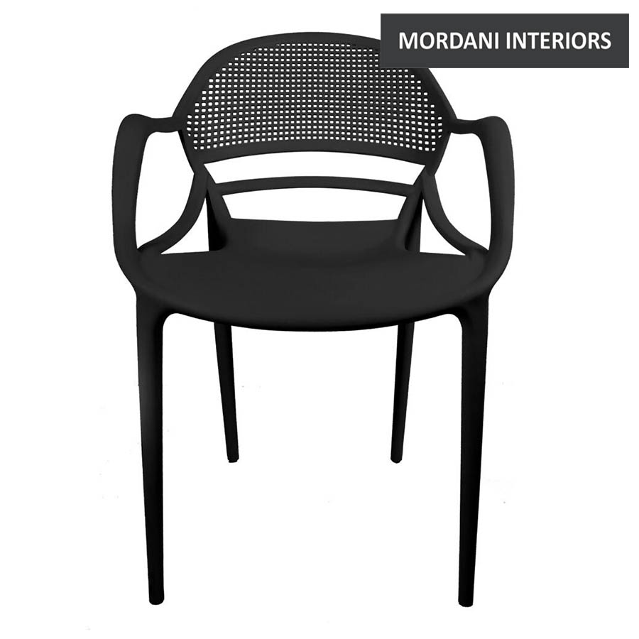 Cobalt Black Cafe Chair